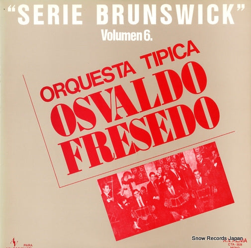 OSVALDO FRESEDO serie brunswick vol.6 CTA-5026