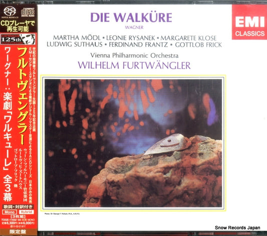 FURTWANGLER, WILHELM wagner; die walkure TOGE-11032