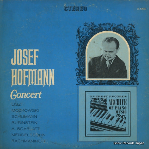 HOFMANN, JOSEF concert X-905