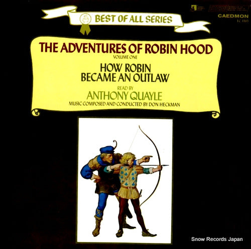 QUAYLE, ANTHONY the adventures of robin hood vol.1 TC1369