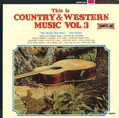 SHADY OAK BOYS, THE / PETE DRAKE this is country & western music vol.3 SM-7163