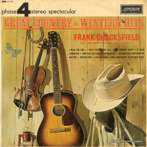 CHACKSFIELD, FRANK great country & western hits PS436