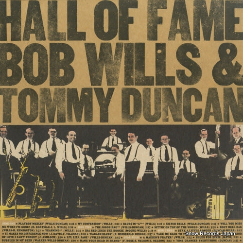 WILLS, BOB, AND TOMMY DUNCAN hall of fame UAS-9962