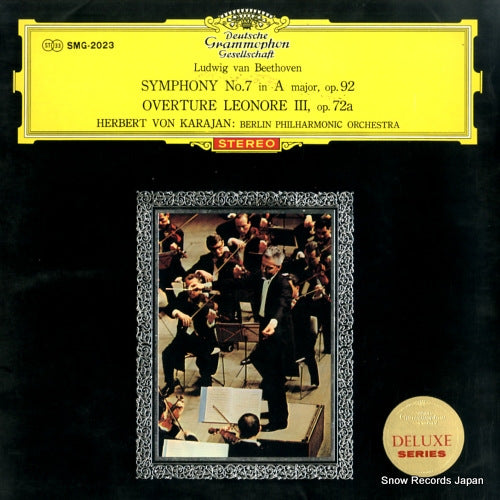 KARAJAN, HERBERT VON beethoven; symphony no.7 in a major, op.92 SMG-2023