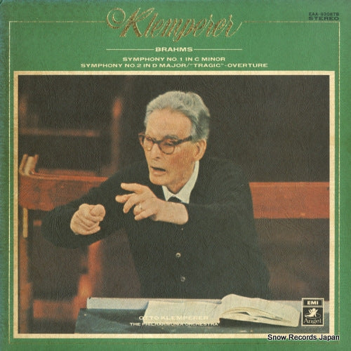 KLEMPERER, OTTO brahms; symphony no.1 EAA-93087B
