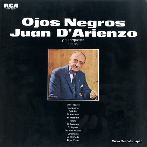 D'ARIENZO, JUAN ojos negros SHP-6230