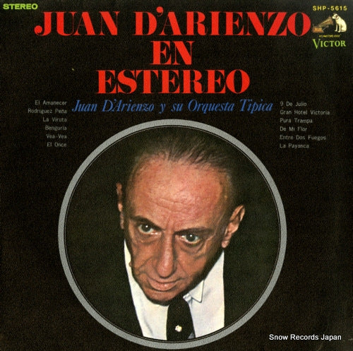 D'ARIENZO, JUAN juan d'arienzo en estereo SHP-5615