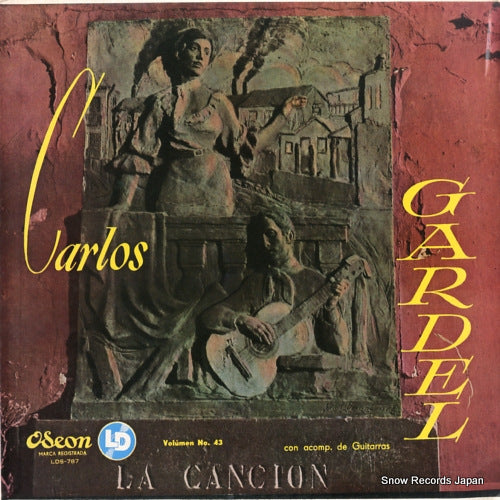 GARDEL, CARLOS carlos gardel con guitarras volumen no.43 LDS-787