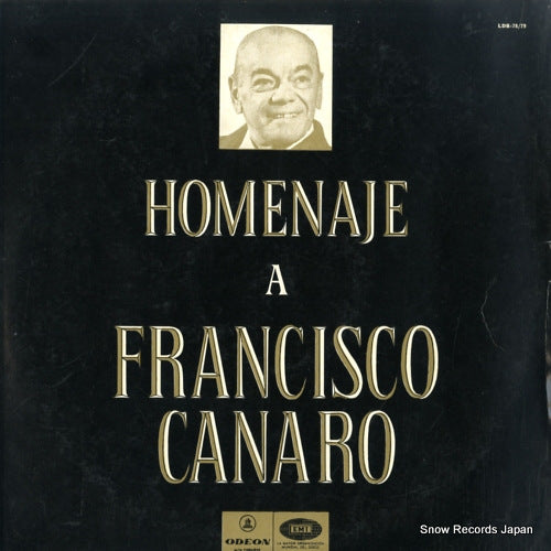 CANARO, FRANCISCO homenaje a francisco canaro LDB-78