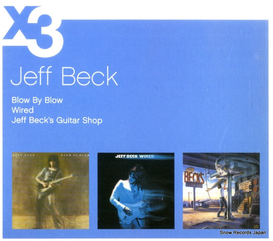 BECK, JEFF blow by blow / wired / jeff beck's guitar shop 88697161572