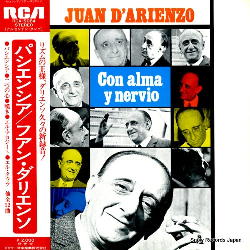 D'ARIENZO, JUAN con alma y nervio RCA-5084