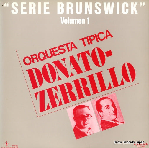 DONATO-ZERRILLO serie brunswick vol.1 CTA-5021