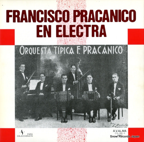 FRANCISCO PRACANICO francisco pracanico en electra CTA-7002