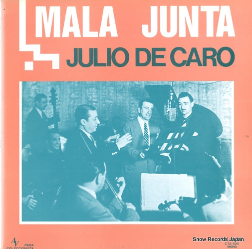 CARO, JULIO DE mala junta CTA-5091