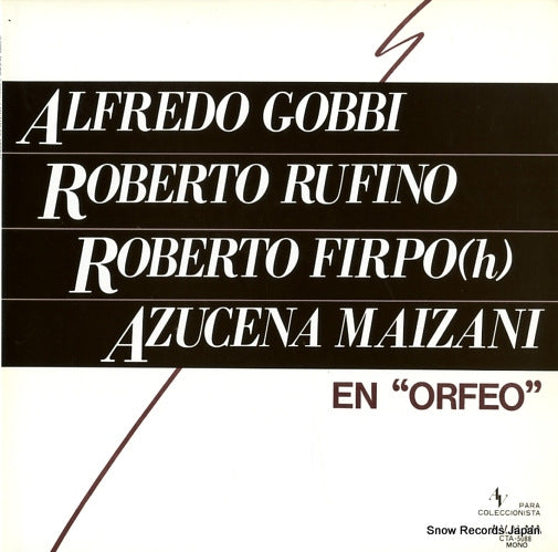 V/A gobbi, rufino, firpo(h) y maizani en orfeo CTA-5088