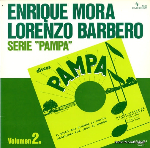 BARBERO, LORENZO / ENRIQUE MORA serie pampa vol.2 CTA-5087