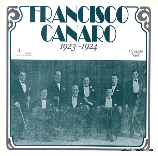 FRANCISCO CANARO 1923/1924 CTA-5057