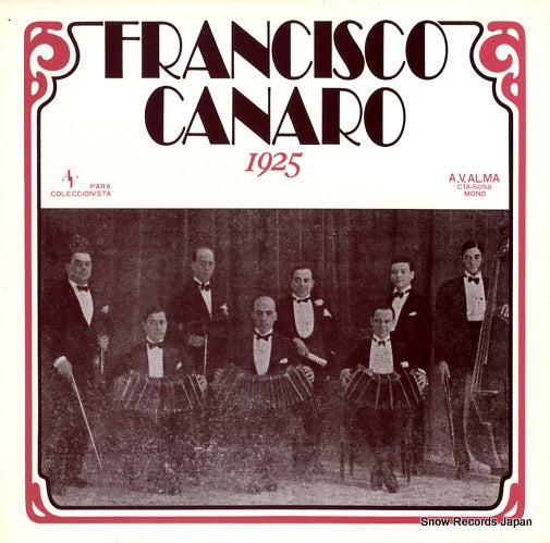 FRANCISCO CANARO 1925 CTA-5058