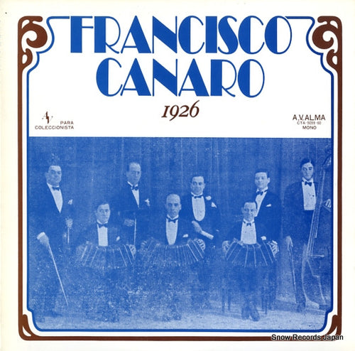 FRANCISCO KANARO 1926 CTA-5059