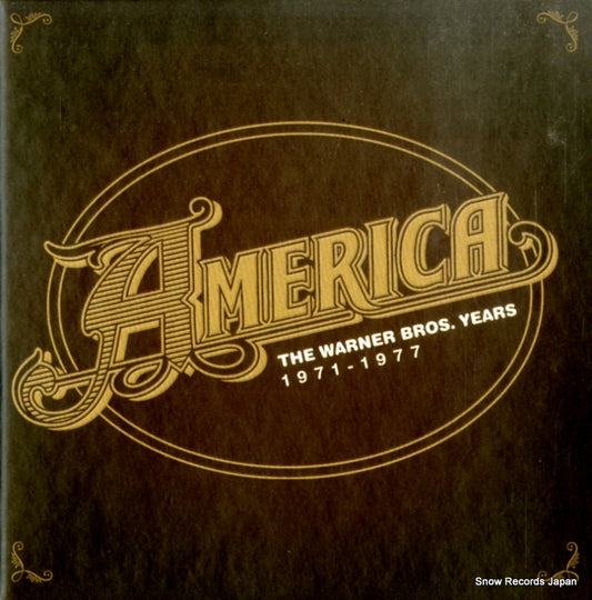AMERICA the warner bros. years 1971 - 1977 081227954291