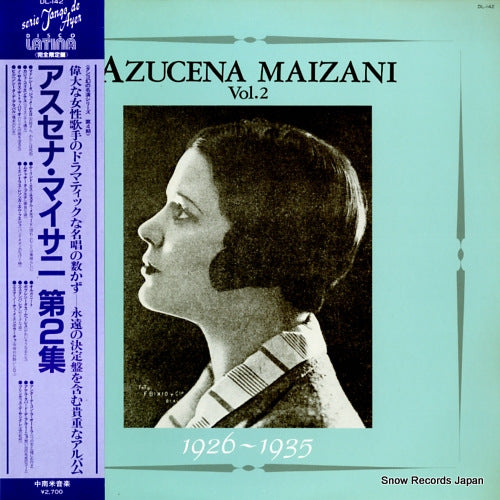 MAIZANI, AZUCENA azucena maizani vol.2 DL-142