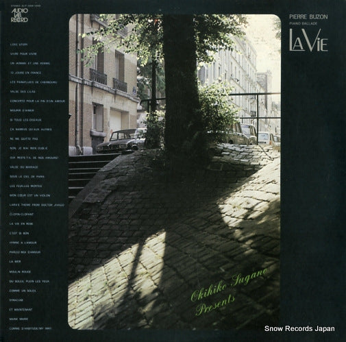 BUZON, PIERRE la vie - piano ballade ALP-1039