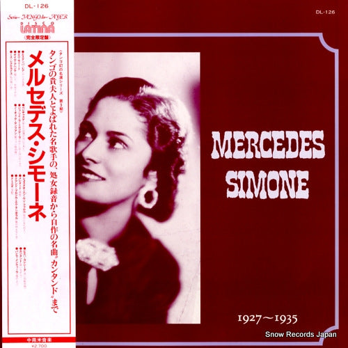 SIMONE, MERCEDES mercedes simone DL-126