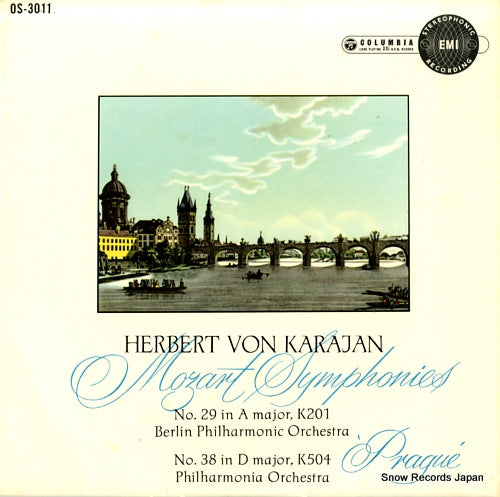 KARAJAN, HERBERT VON mozart; symohonies no5. 29 & 38 OS3011
