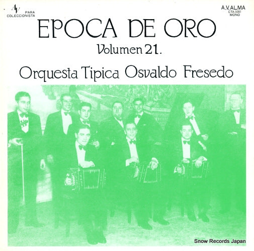 FRESEDO, OSVALDO epoca de oro vol.21 CTA-5081
