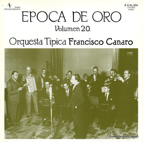 CANARO, FRANCISCO epoca de oro vol.20 CTA-5070