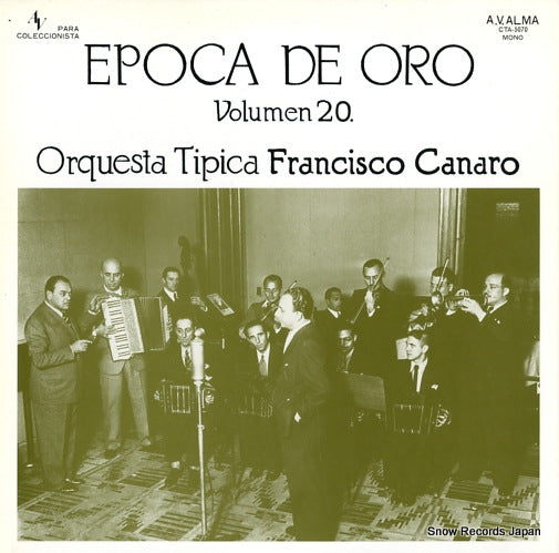 CANARO, FRANCISCO epoca de oro vol.20 CTA-5070