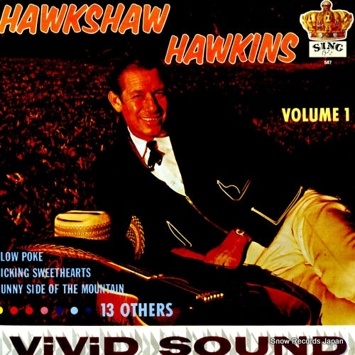HAWKINS, HAWKSHAW hawkshaw hawkins (volume 1) SING587