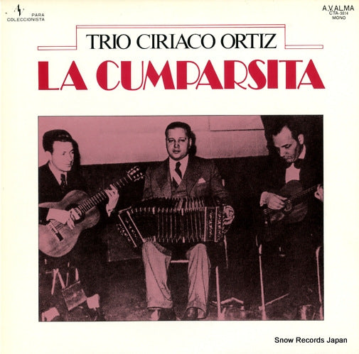ORTIZ, CIRIACO la cumparsita CTA-5014