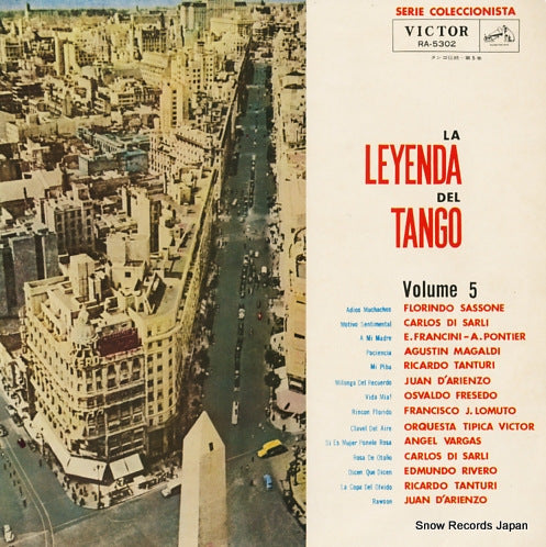 V/A la leyenda del tango vol.5 RA-5302