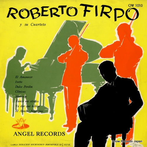 FIRPO, ROBERTO roberto firpo y su cuarteto OW1010