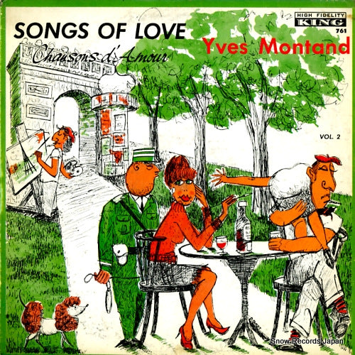 MONTAND, YVES songs of love vol.2 KING761