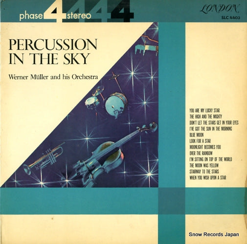 MULLER, WERNER percussion in the sky SLC4403
