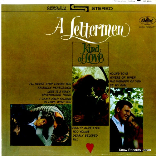 LETTERMEN, THE a lettermen kind of love ST2013