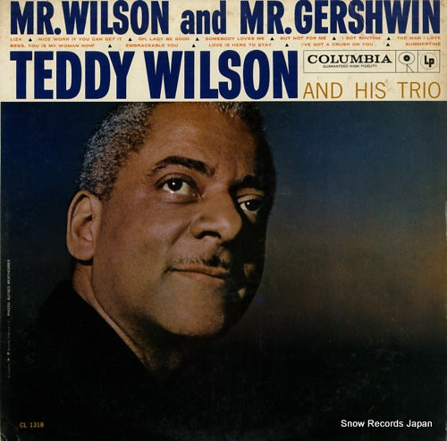WILSON, TEDDY mr.wilson and mr. gershwin CL1318
