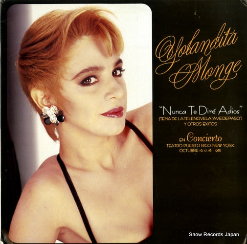 MONGE, YOLANDITA nunca te dire adios DIL-10516