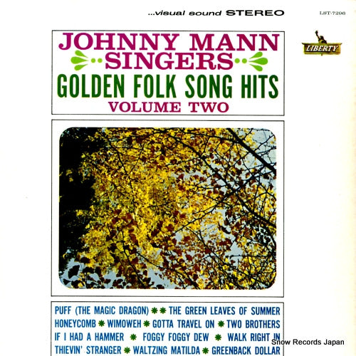 MANN, JOHNNY, SINGERS, THE golden folk song hits volume two LST-7296