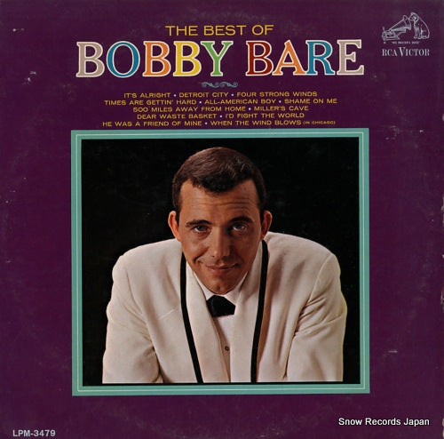 BARE, BOBBY the best of bobby bare LPM3479