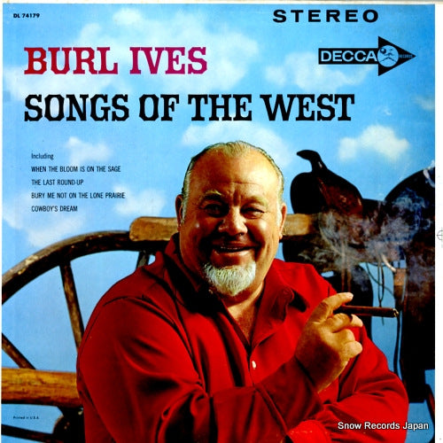 IVES, BURL songs of the west DL74179