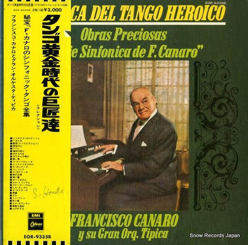CANARO, FRANCISCO la epoca del tango heroico EOR-9335B