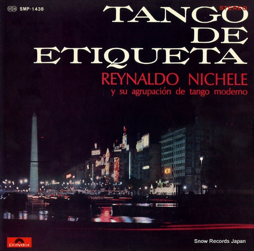NICHELE, REYNALDO tango de etiqueta SMP-1438