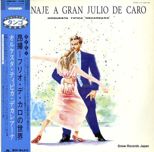 ORQUESTA TIPICA DECAREANA homenaje a gran julio de caro 25MM0361