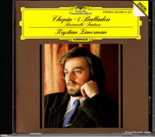 ZIMERMAN, KRYSTIAN chopin; 4 balladen 423090-2