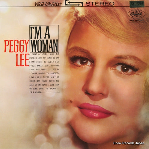 LEE, PEGGY i'm a woman CP7324