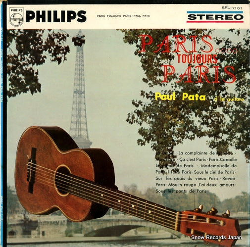 PATA, PAUL paris ....toujours paris SFL-7161