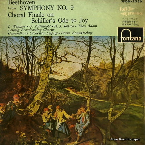 KONWITSCHNY, FRANZ beethoven; symphony no.9 in d minor op.125 SFON-2536
